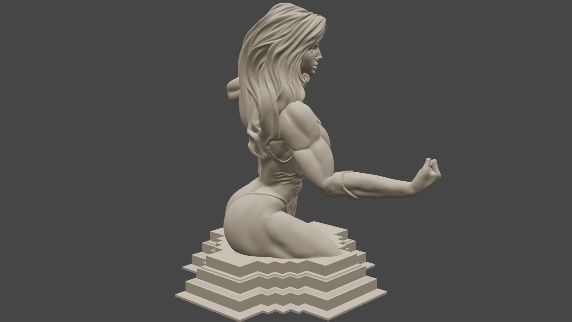 Complete Fantastic Four Busts 3D print model_13