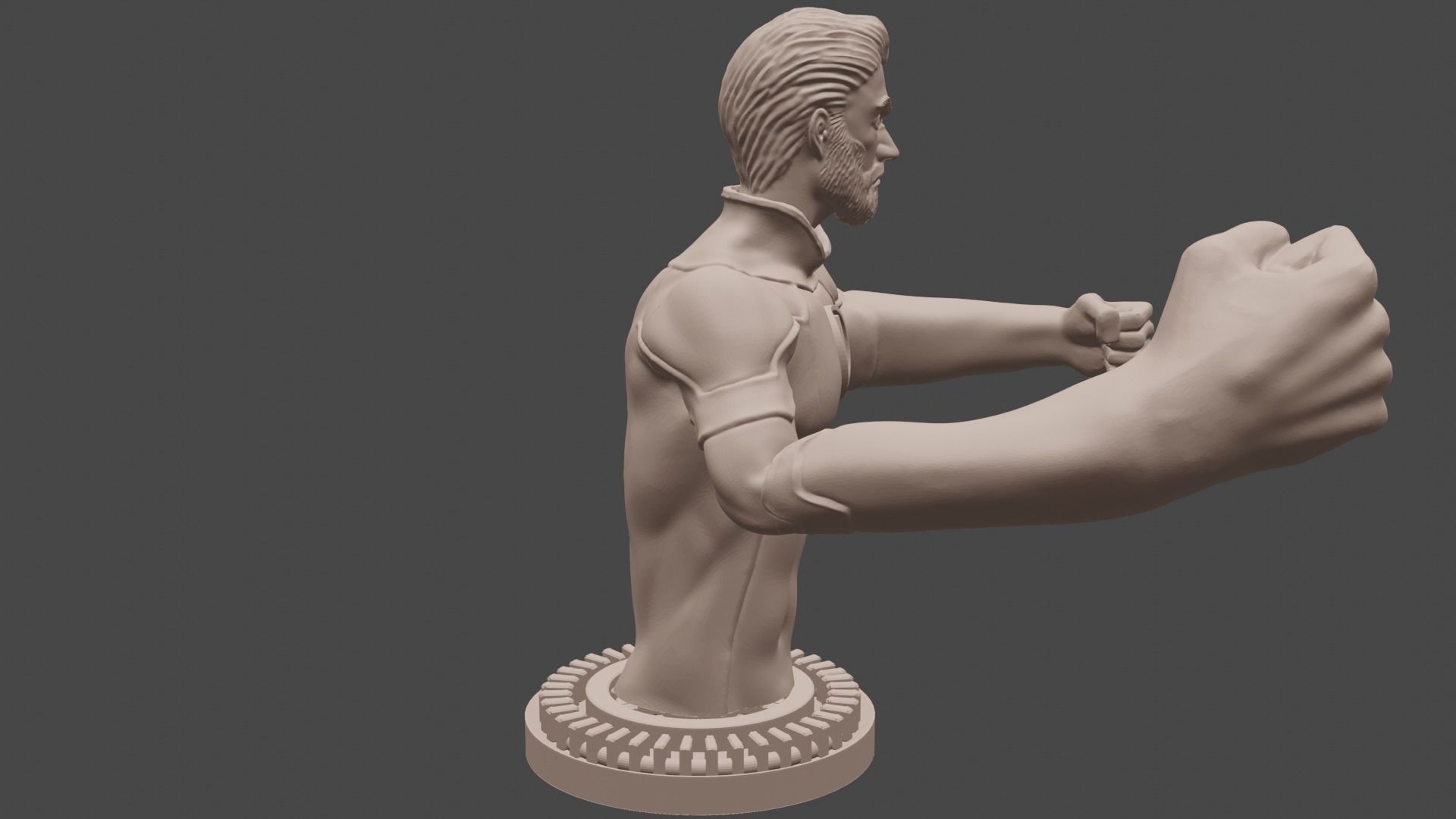 Complete Fantastic Four Busts 3D print model_24