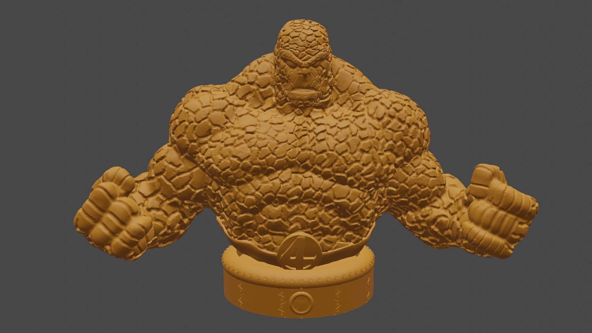 Complete Fantastic Four Busts 3D print model_26