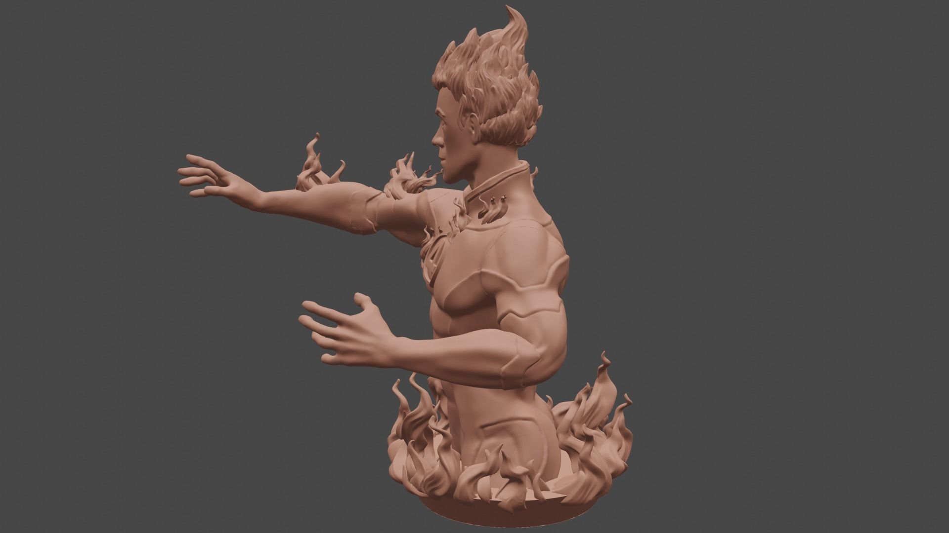 Complete Fantastic Four Busts 3D print model_16