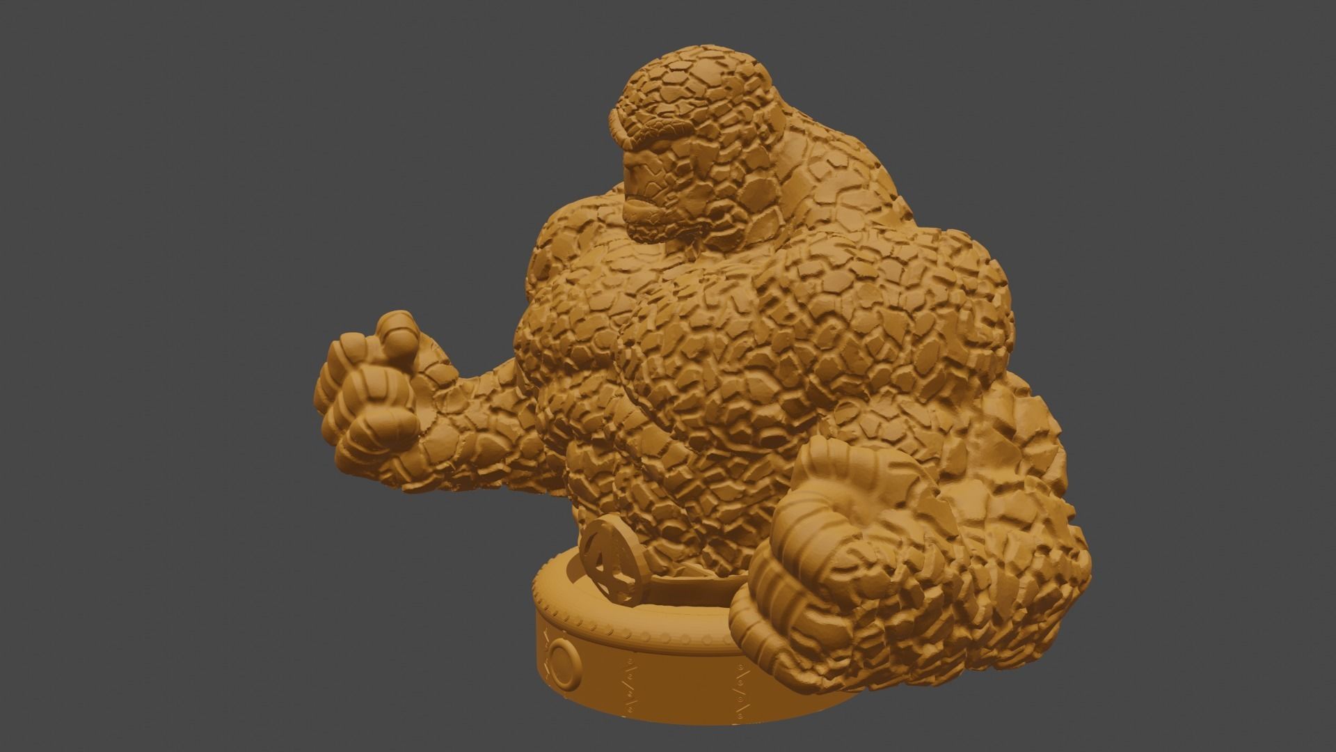 Complete Fantastic Four Busts 3D print model_27