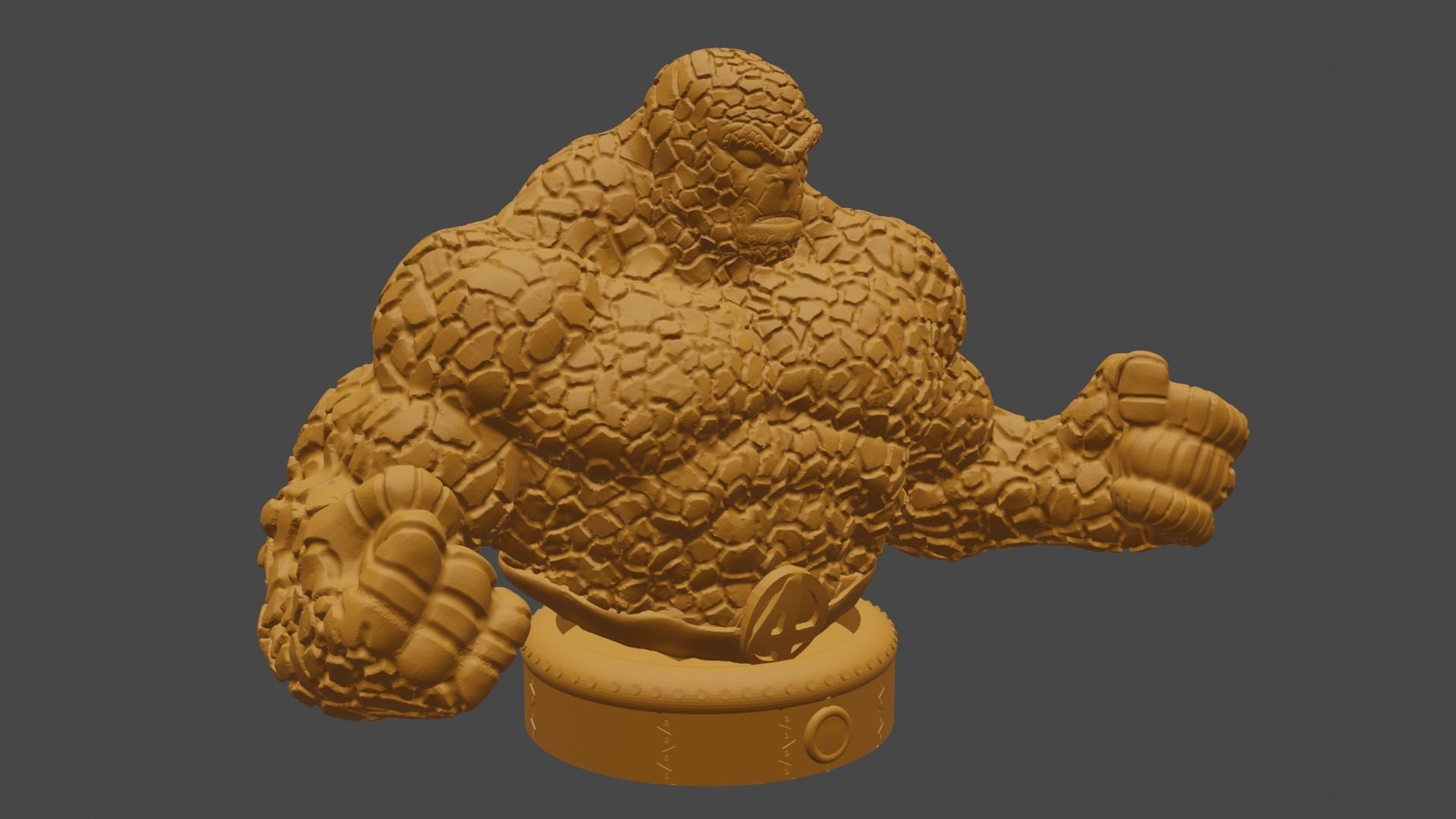 Complete Fantastic Four Busts 3D print model_31