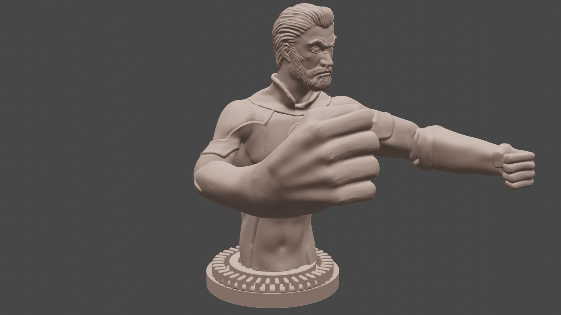 Complete Fantastic Four Busts 3D print model_25