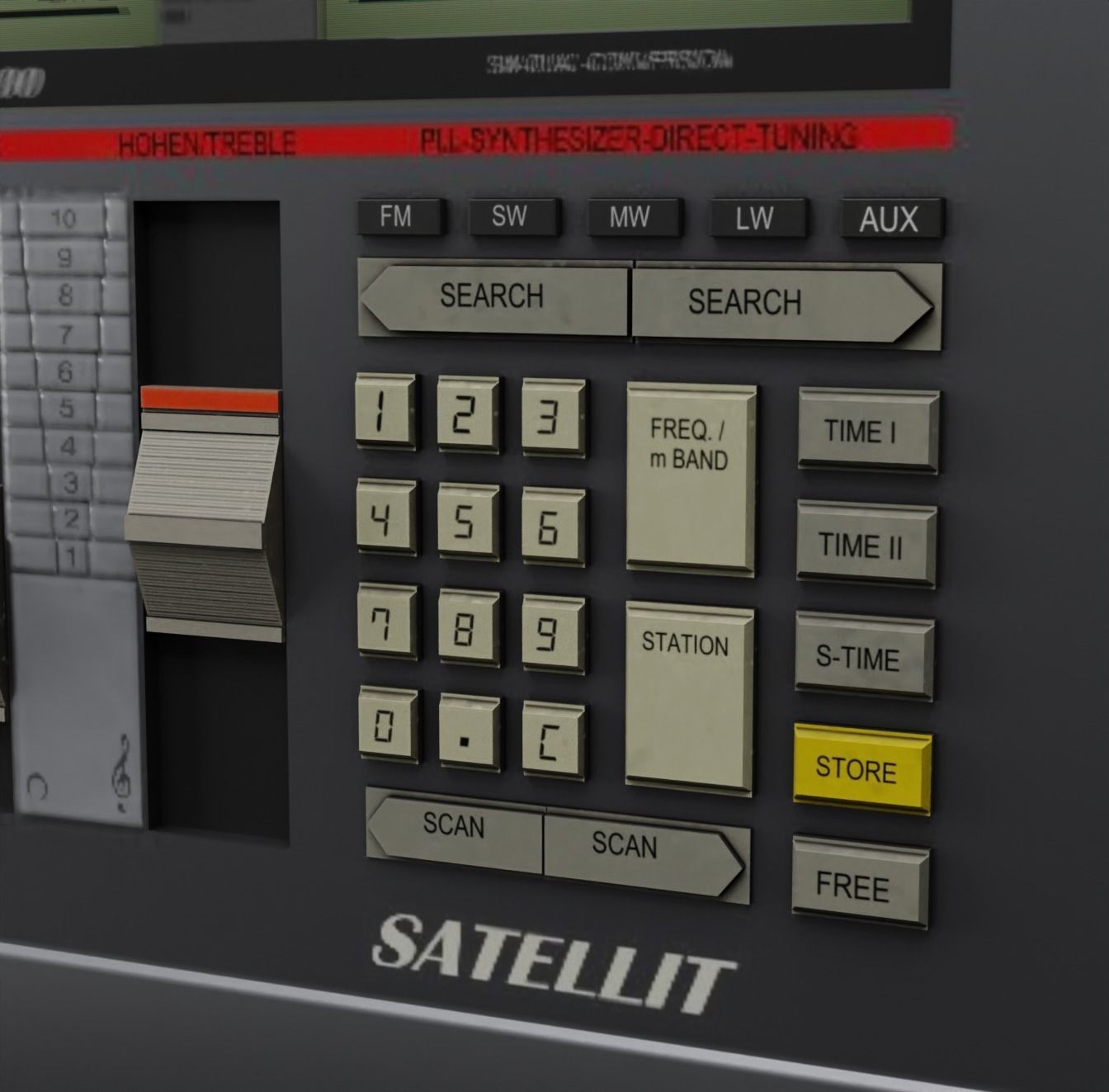 Modern Military Radio Low-poly 3D model_2