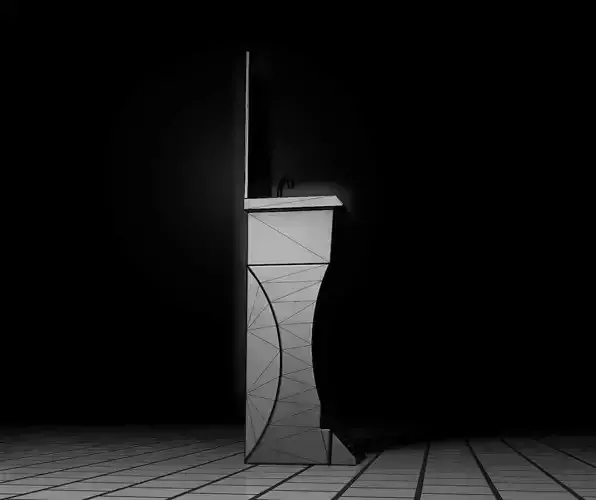 Public Metal Sink - 22 - Sci-Fi