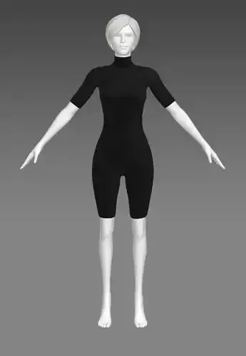 Woman Clothing A-Pose 432