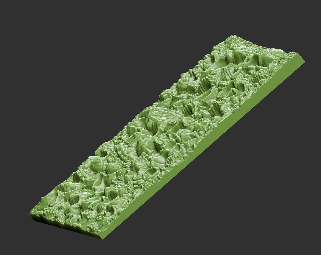 Skulls silver pendant 3D print model_11