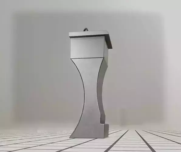 Public Metal Sink - 9 - Futuristic