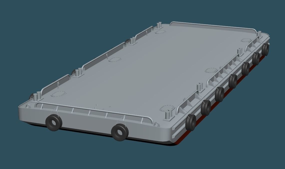 JMSDF 4support ship set 3D model_9