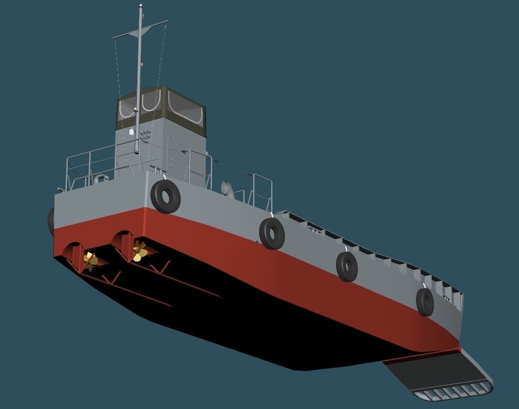 JMSDF 4support ship set 3D model_13