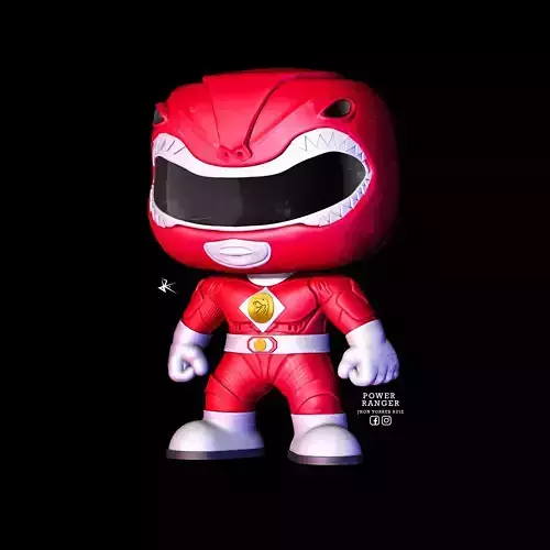 POWER RANGER RED FUNKO POP COLLECTION