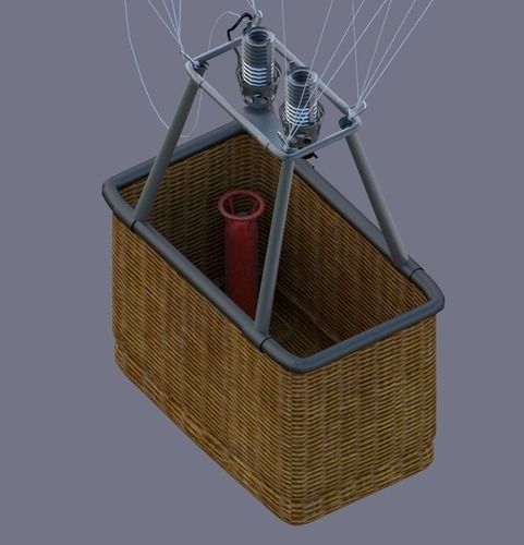 Air Balloon 3D model_2