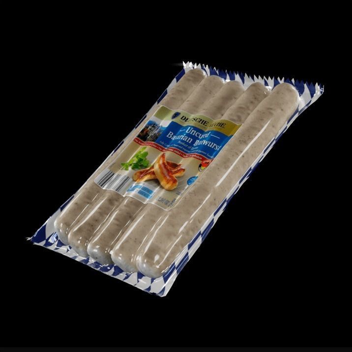 Package of Bratwurst 3D model_2