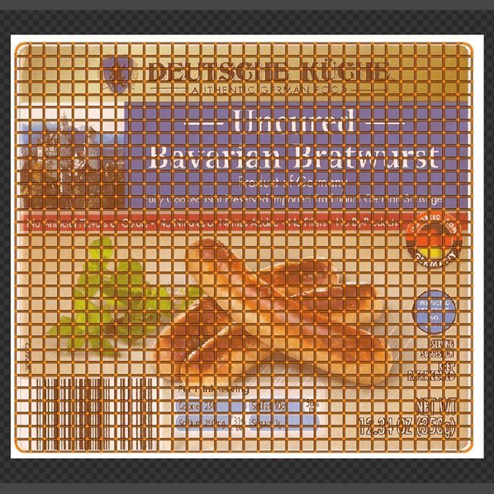 Package of Bratwurst 3D model_9