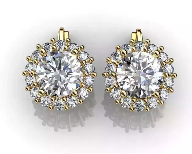 Diamond Earrings C1