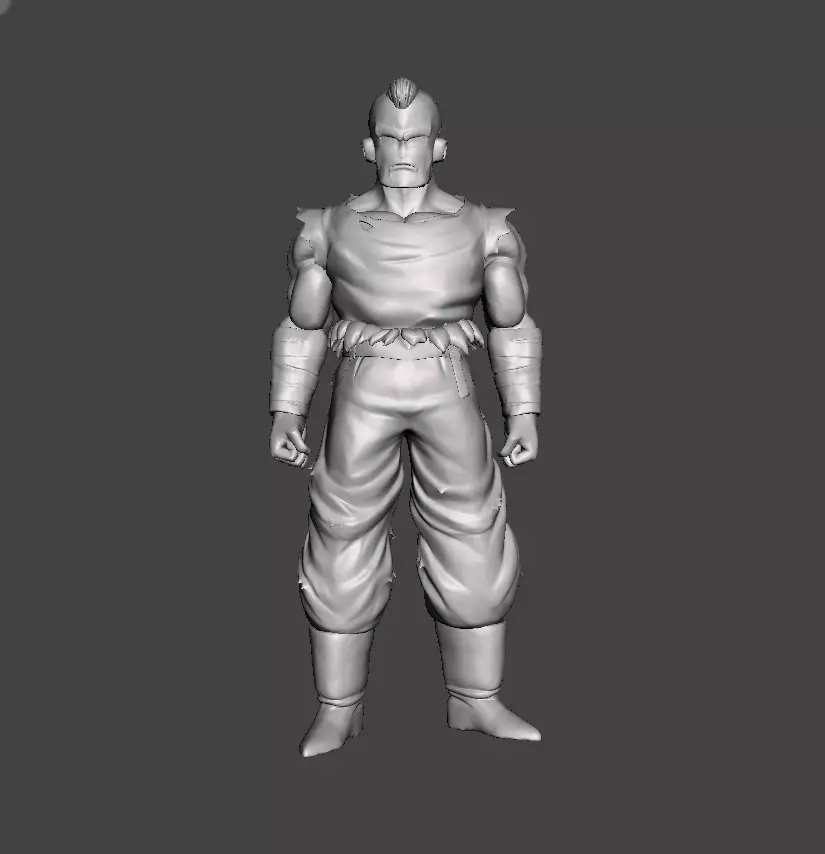 Saganbo 3D Model dragon ball character 3D print model