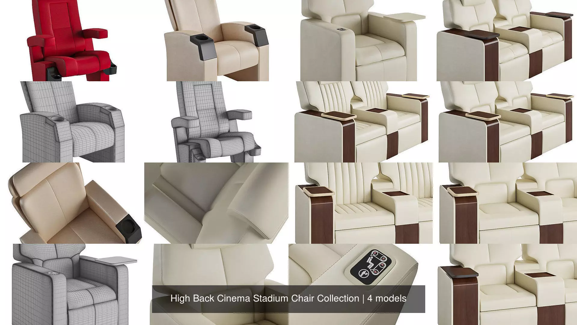 High Back Cinema Stadium Chair Collection _0