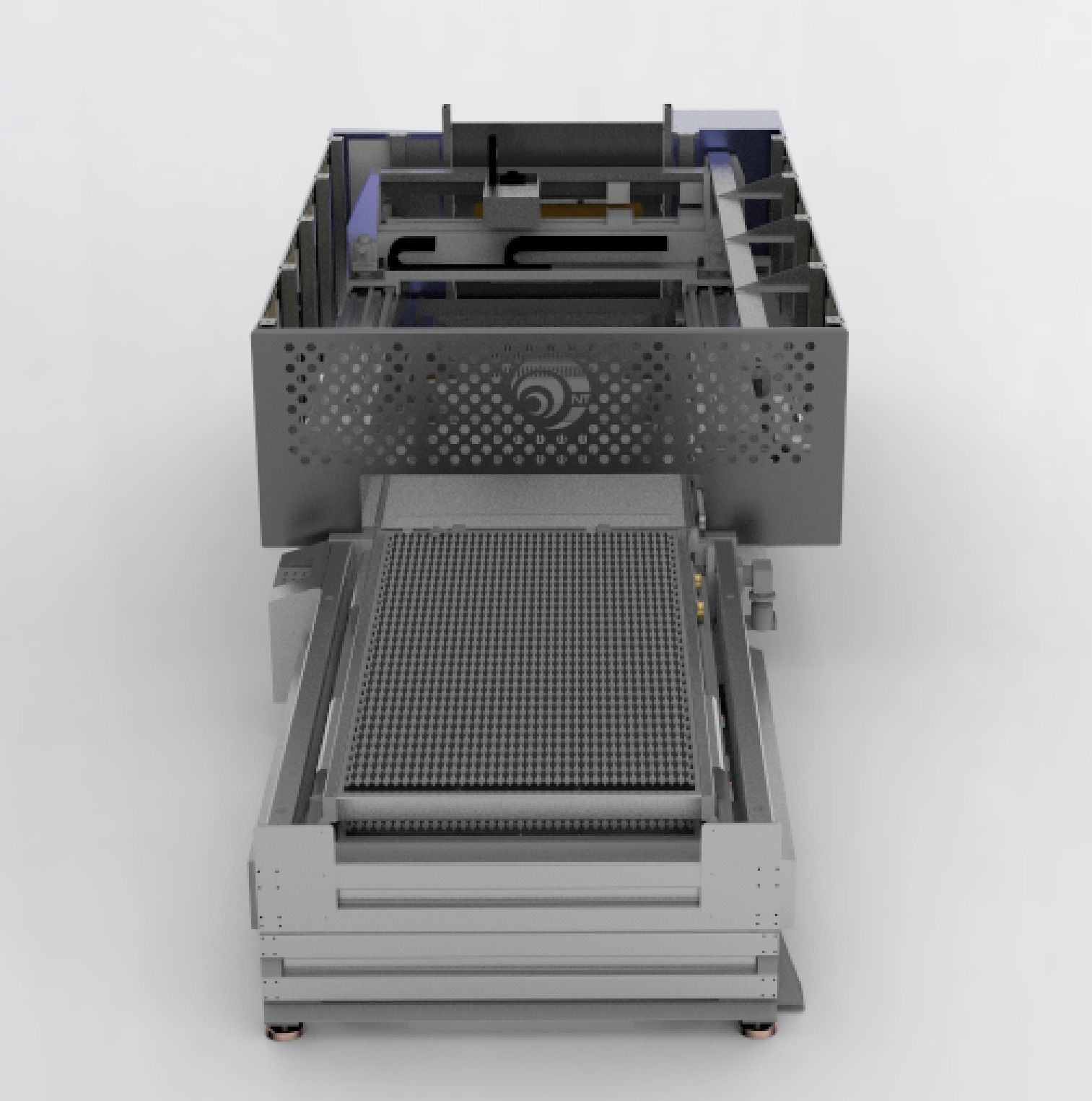 Large laser cutting machine 3D model_2