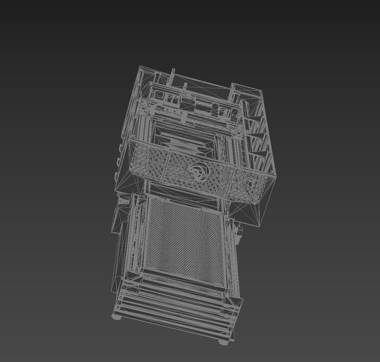 Large laser cutting machine 3D model_19