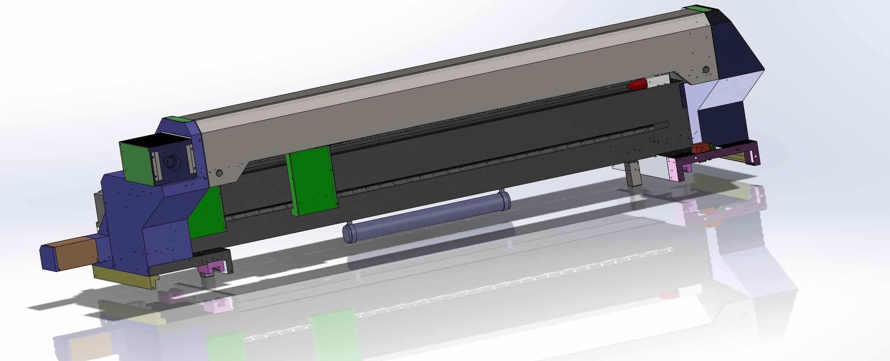 Large laser cutting machine 3D model_17