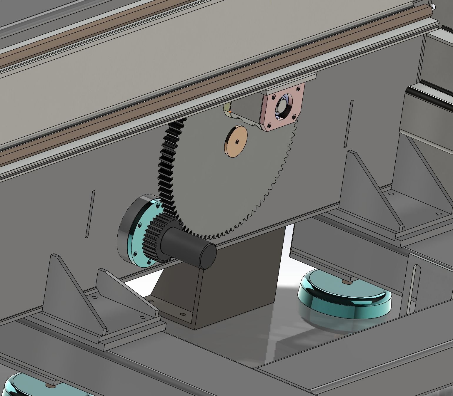 Large laser cutting machine 3D model_8
