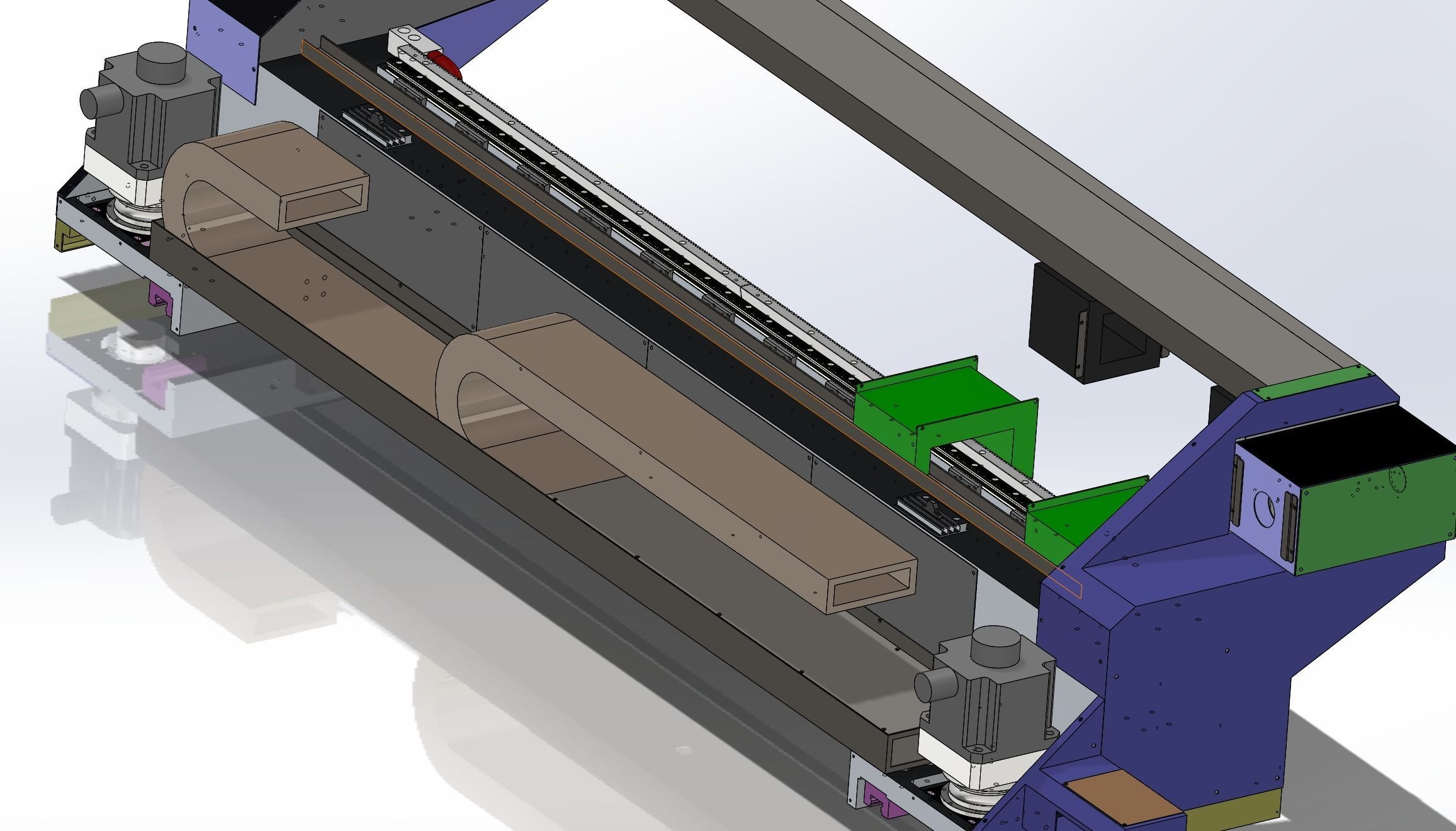 Large laser cutting machine 3D model_18
