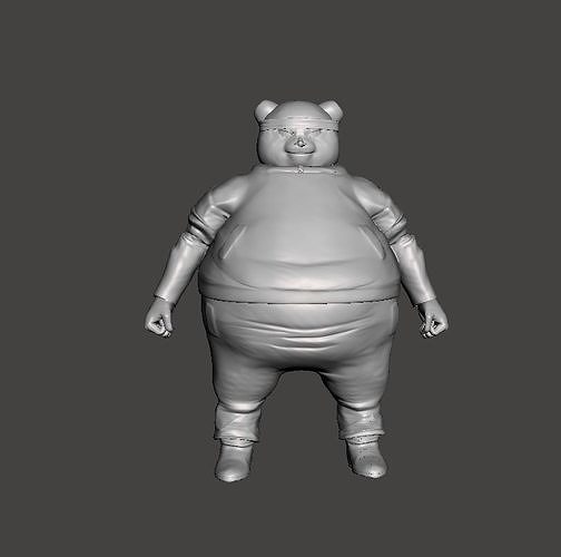 Yunba 3D Model bear 3D print model