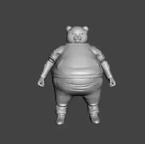 Yunba 3D Model bear