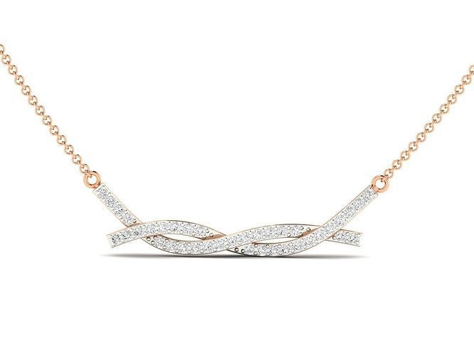 Women necklace 3dm stl render detail  3D print model