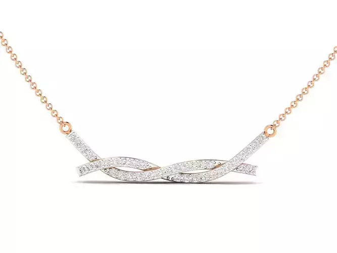 Women necklace 3dm stl render detail  3D print model