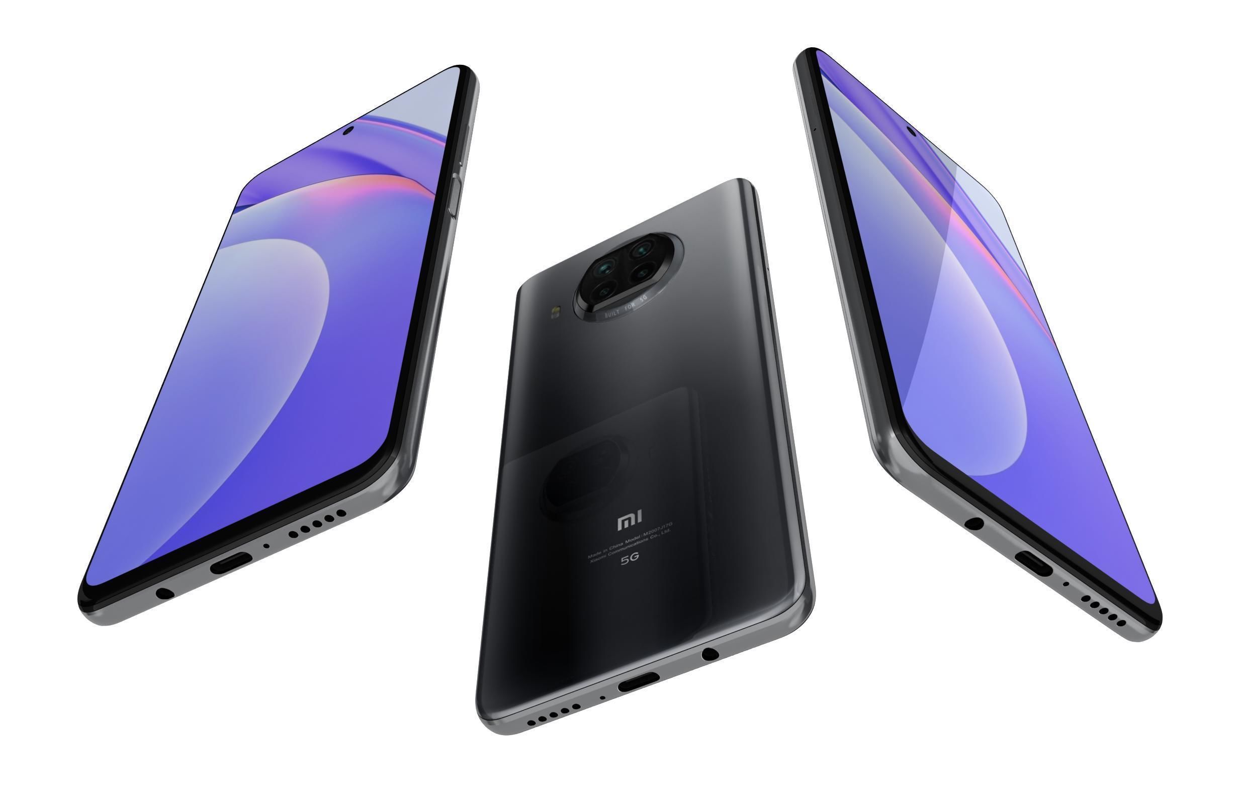 Xiaomi Mi 10T Lite And Pro 5G 3D model_10