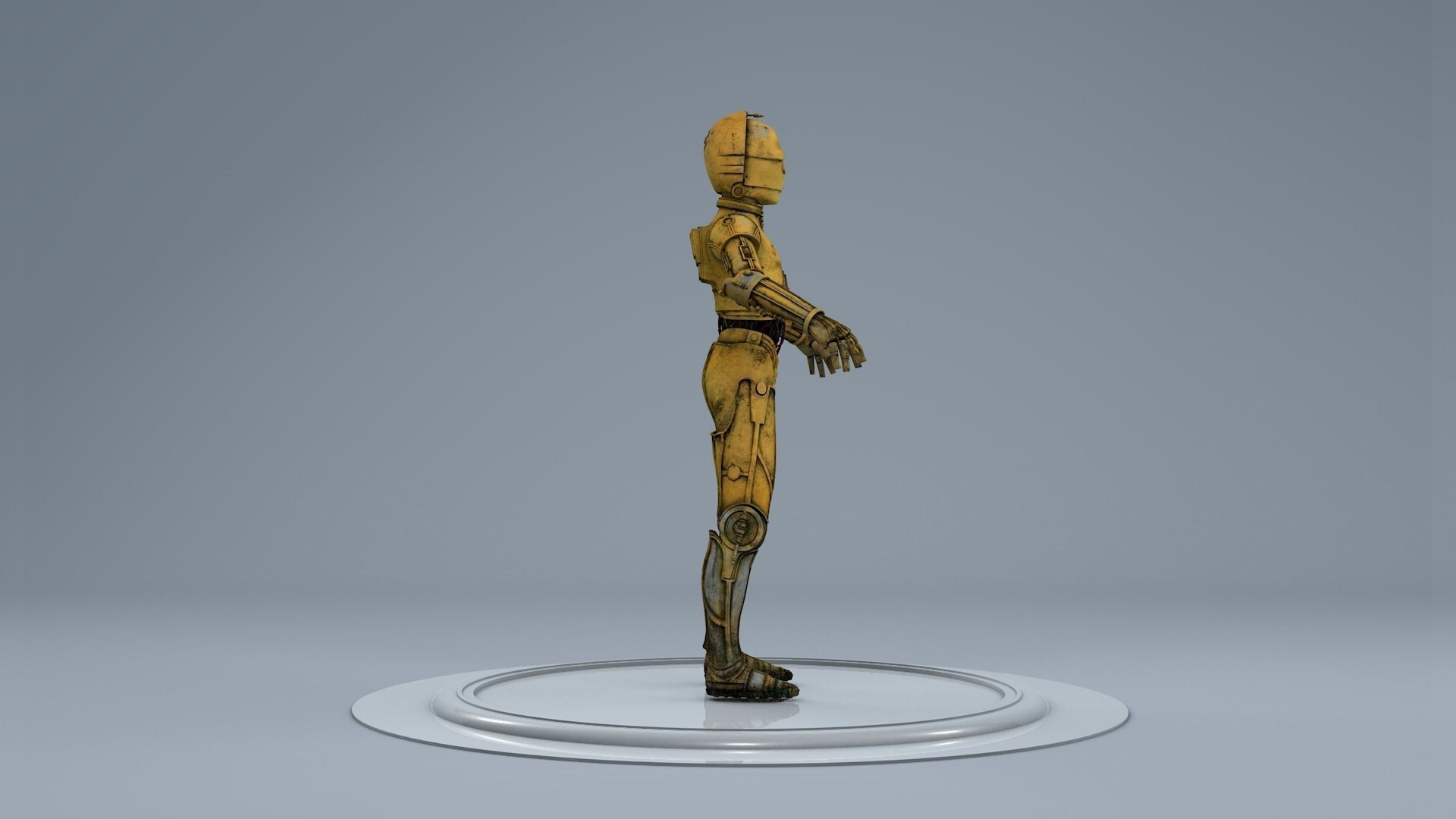STAR WARS - C-3PO 3D model_1