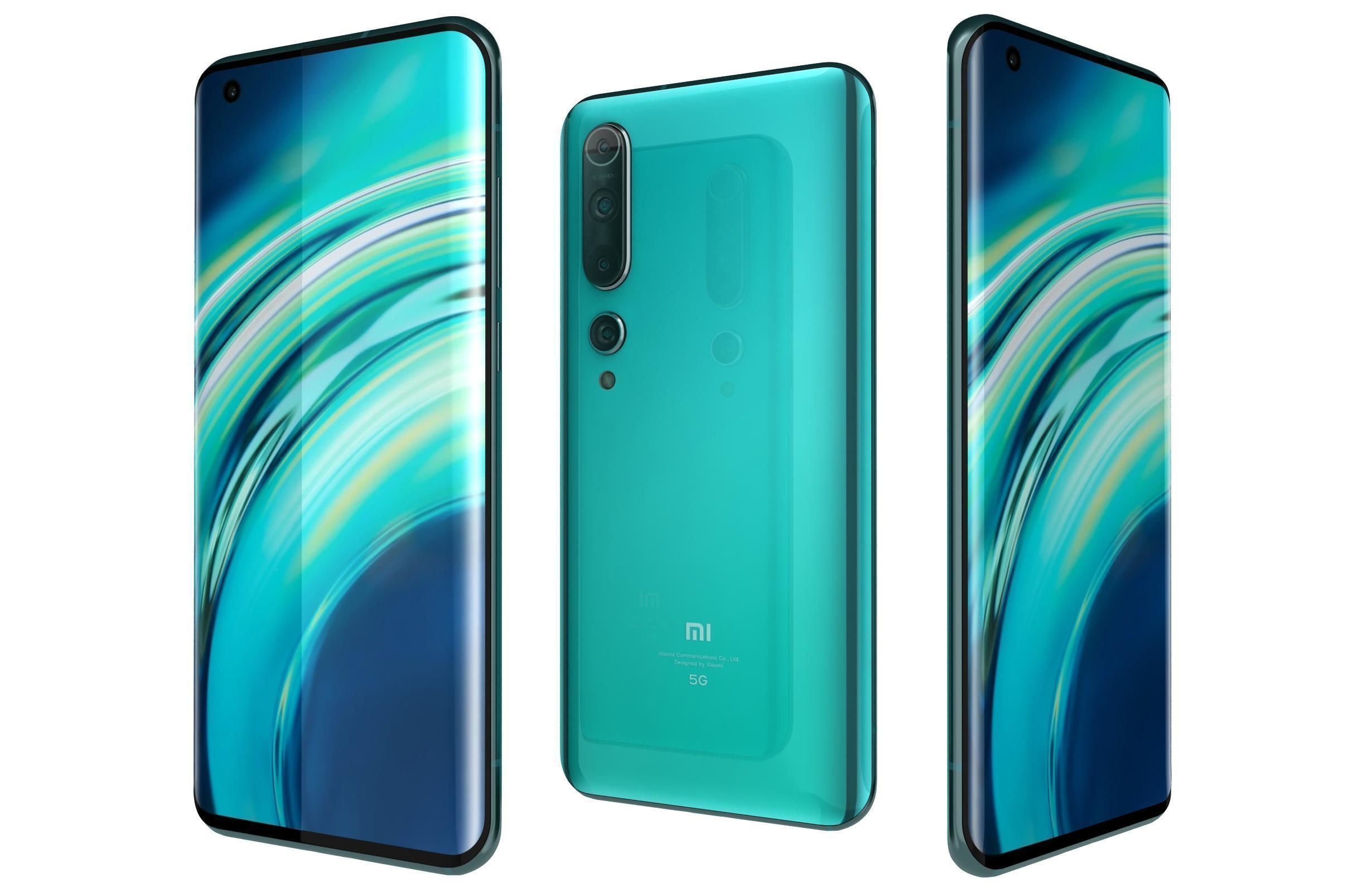 Xiaomi Mi 10 And Note 10 3D model_1