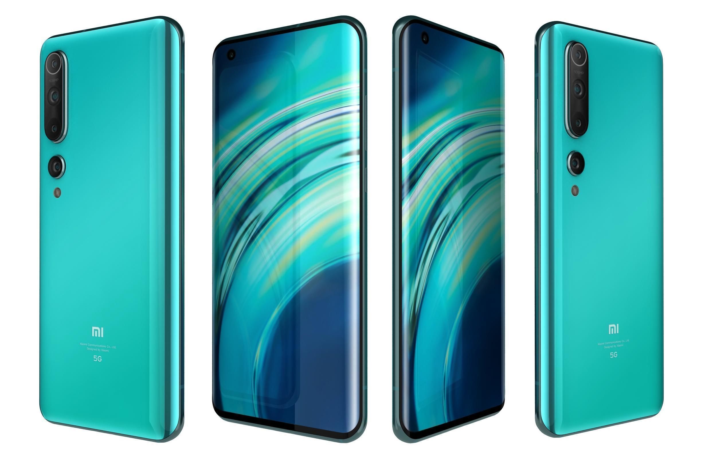 Xiaomi Mi 10 And Note 10 3D model_5