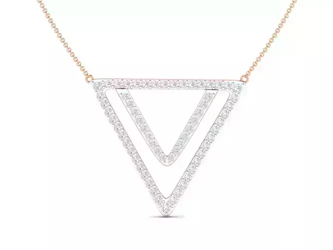 Women necklace 3dm stl render detail  3D print model