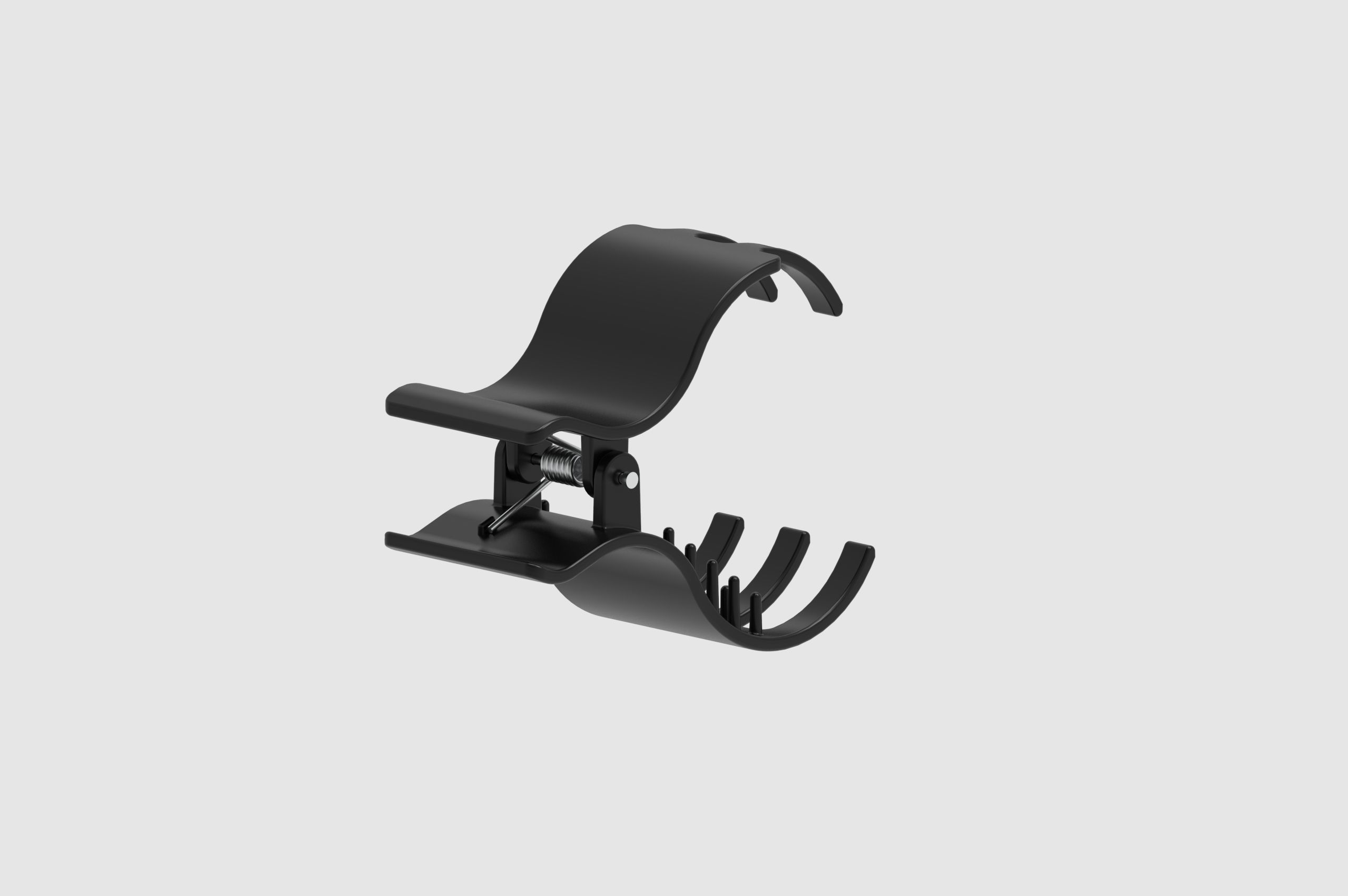Hair claw 3D print model_4