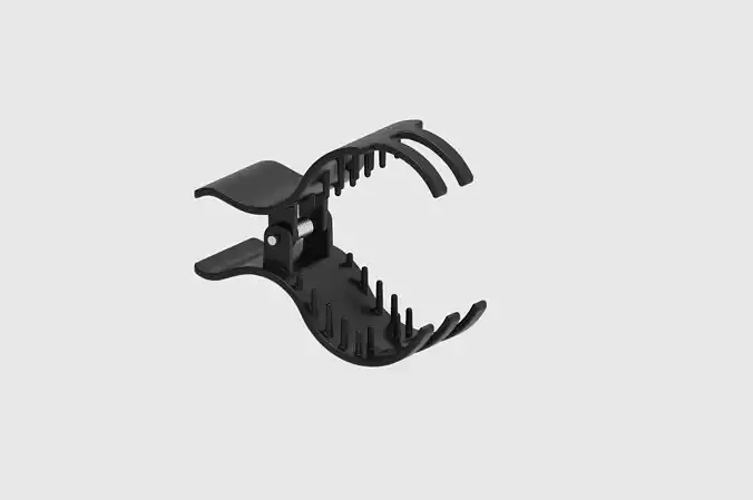 Hair claw 3D print model