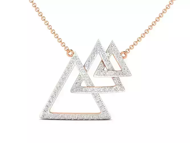 Women necklace 3dm stl render detail  3D print model