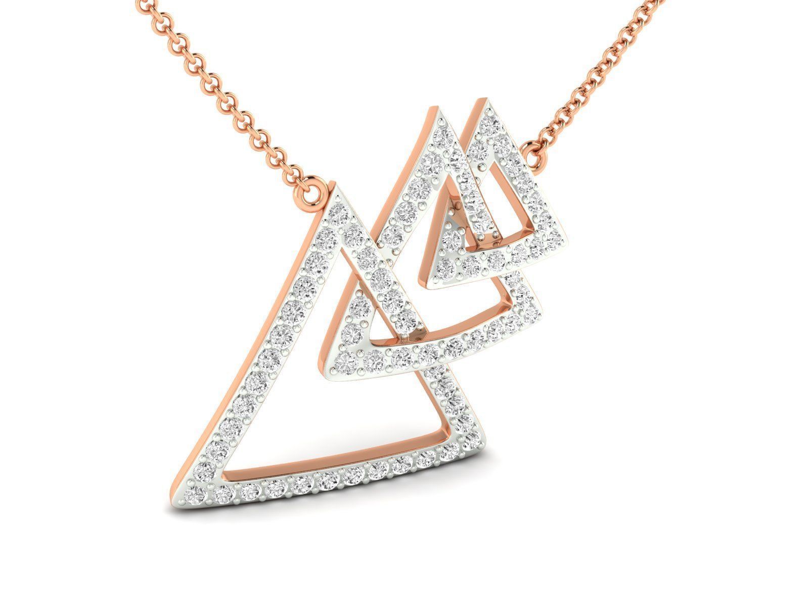 Women necklace 3dm stl render detail  3D print model_1