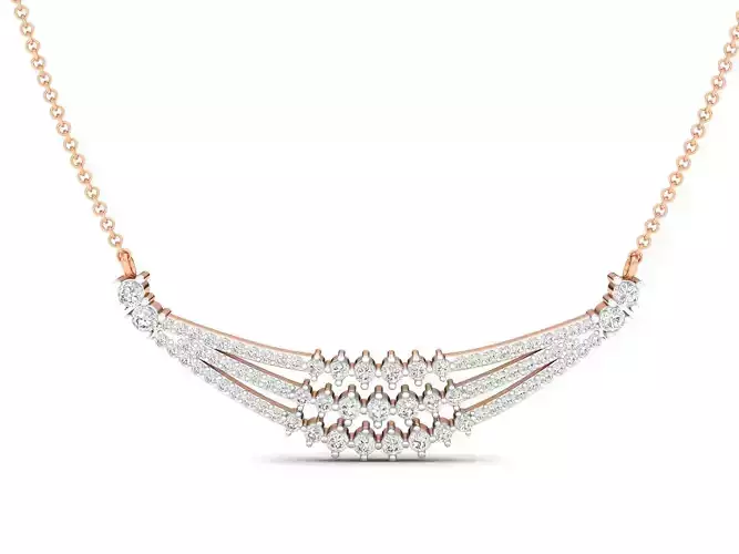 Women necklace 3dm stl render detail  3D print model