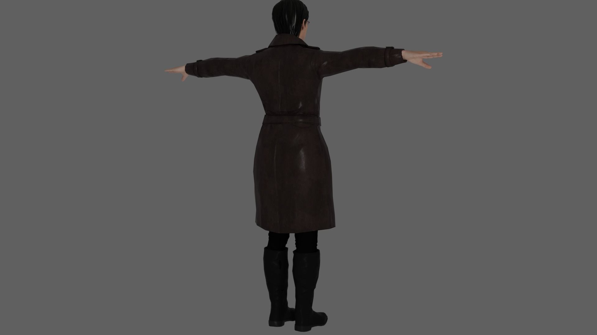 Rigged Male Character 22 3D model_5