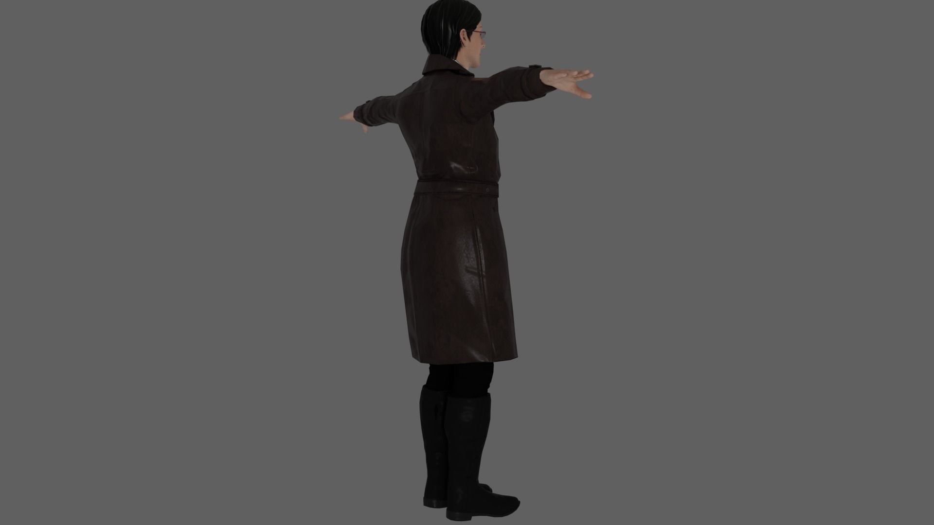 Rigged Male Character 22 3D model_4