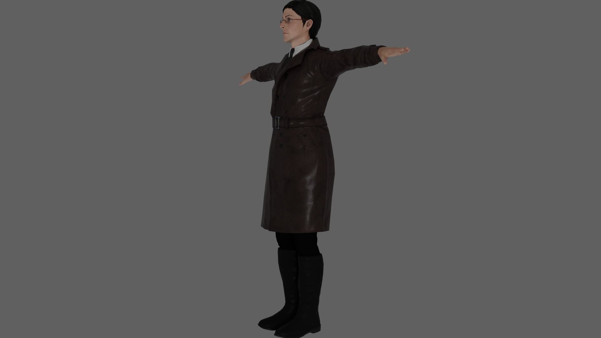 Rigged Male Character 22 3D model_10