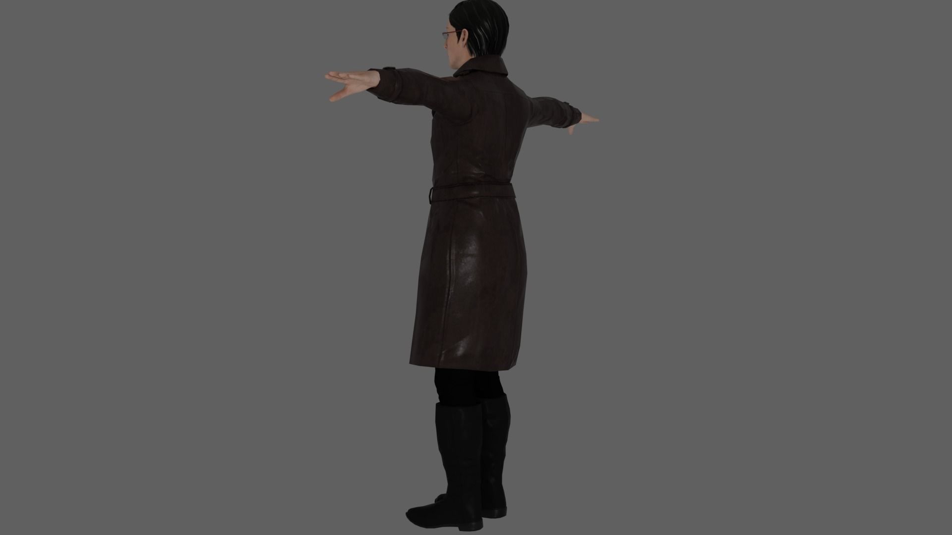 Rigged Male Character 22 3D model_8