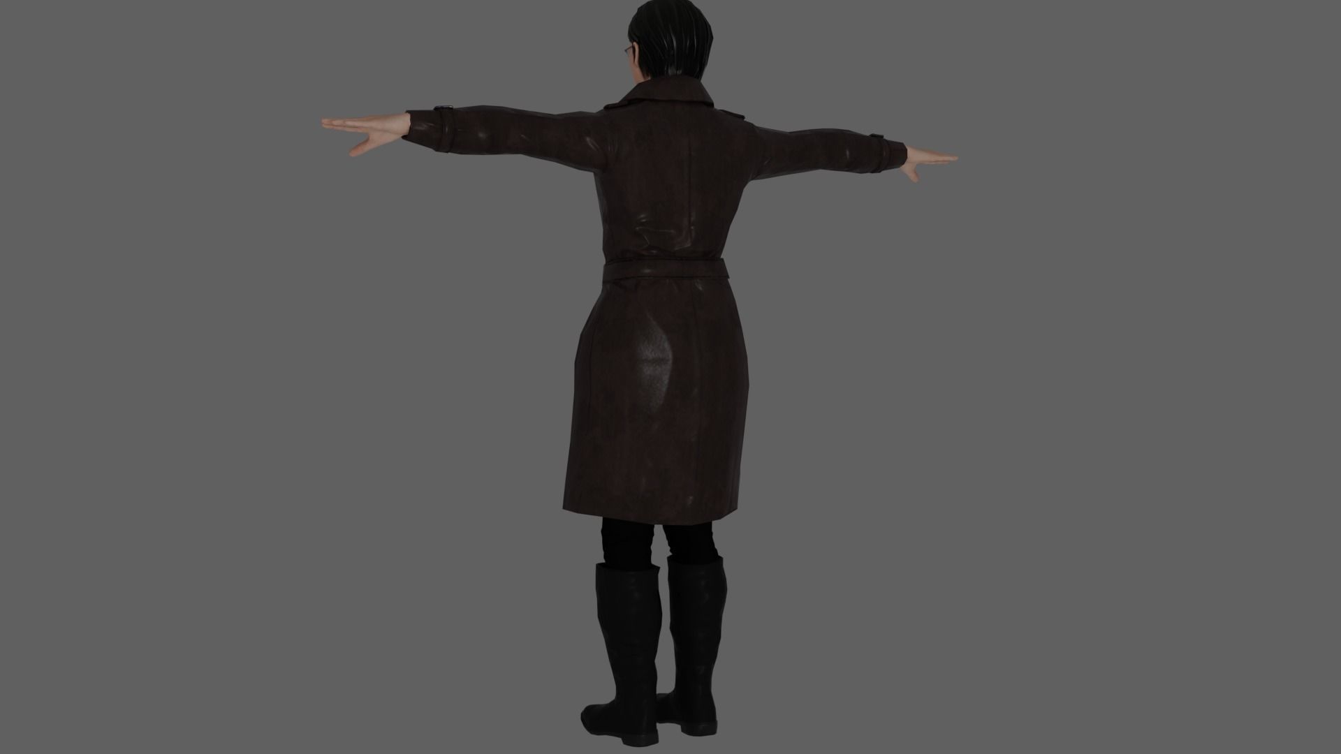 Rigged Male Character 22 3D model_7