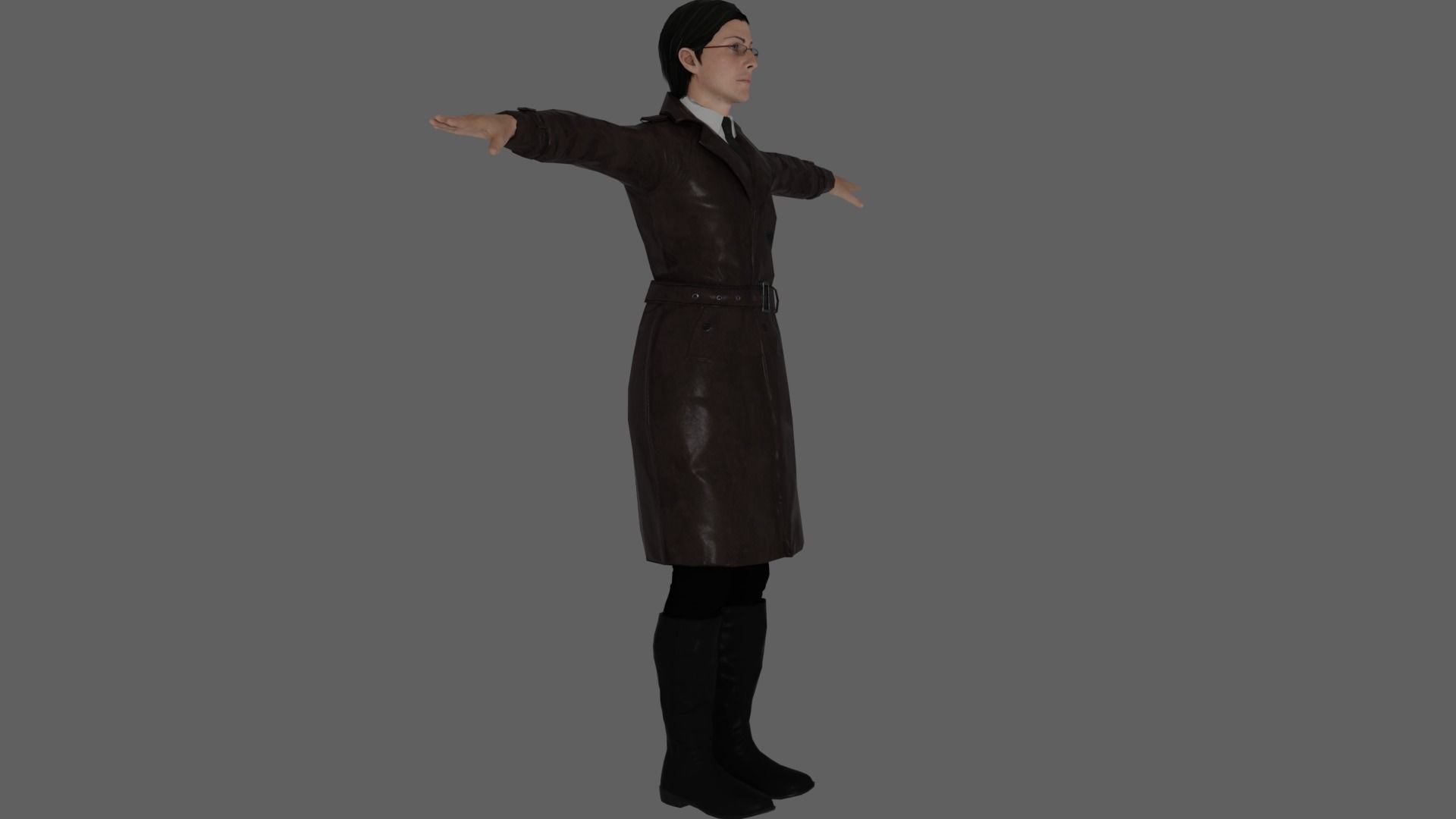 Rigged Male Character 22 3D model_2