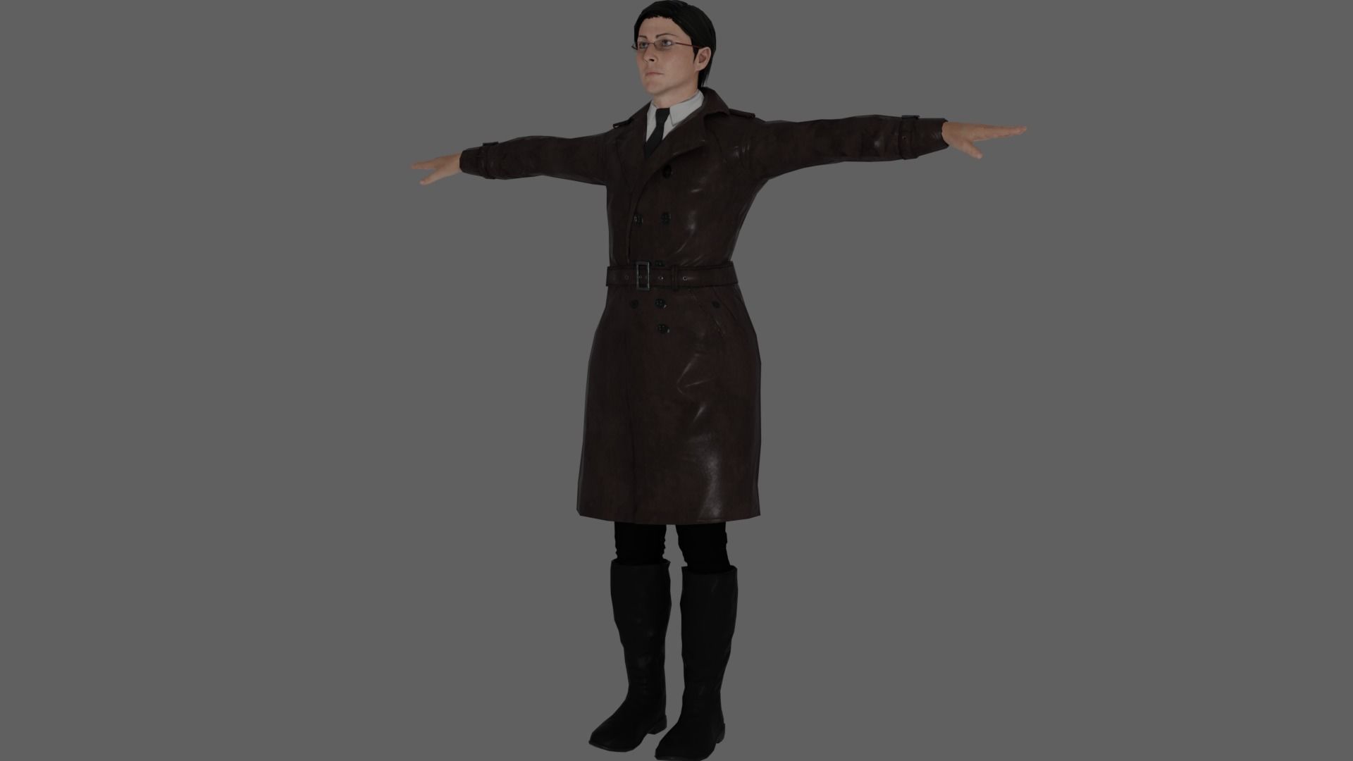 Rigged Male Character 22 3D model_11