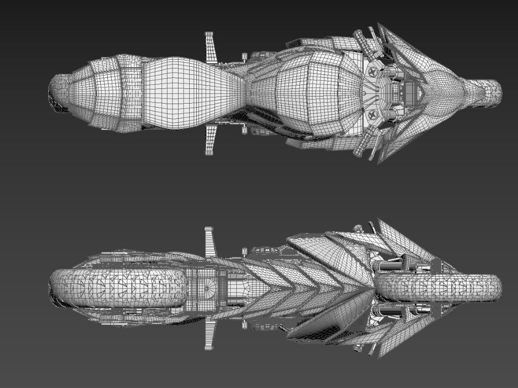 WitcherBike motorcycle with dragon head 3D model_14