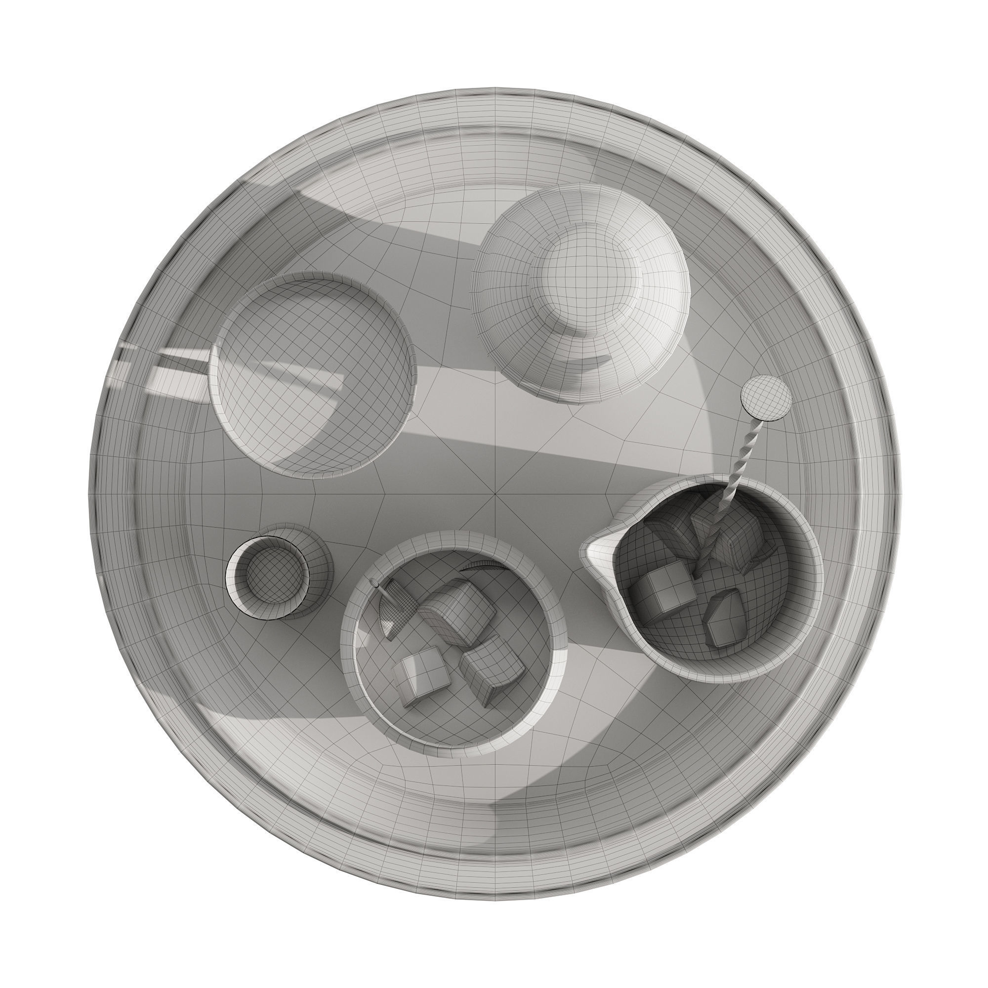 Cocktail decor set 1 3D model_20