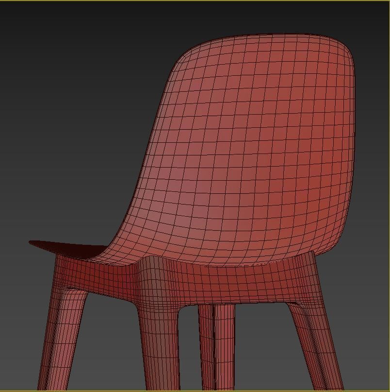 Voxlov Table and Chairs 3D model_5